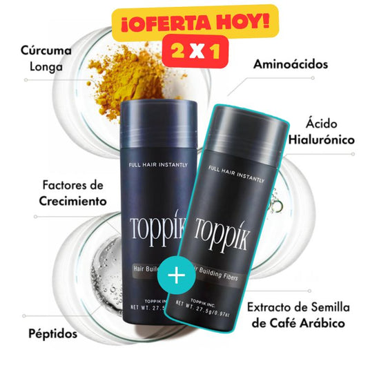 Toppik™ - Tratamiento de Crecimiento Capilar Natural (HOY 2X1)🎁