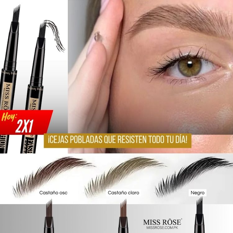 Lápiz Miss Rose® Efecto Microblading  3D (HOY 2X1)