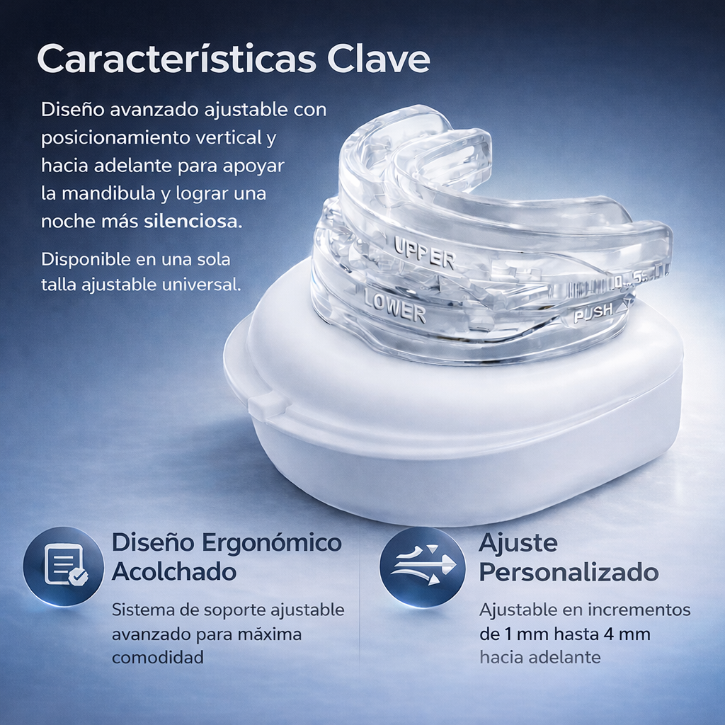 DIFINEY® Antirronquidos Alineador Mandibular